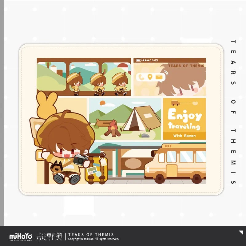 You You Shi Guang Series Mini Character Printed Blanket