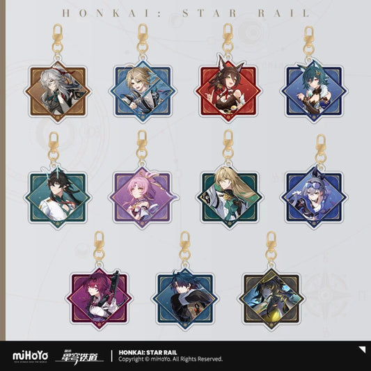 Honkai: Star Rail Interstellar Journey Series Acrylic Keychain