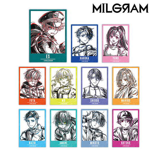 MILGRAM Ani-Art BLACK LABEL Acrylic Card Box