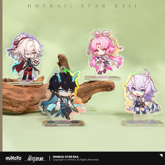 Honkai: Star Rail Express Travel Series Chibi Acrylic Keychain