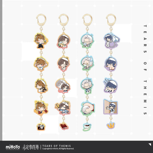 Yue Ding Zhi Ri Series Chibi Acrylic Keychain
