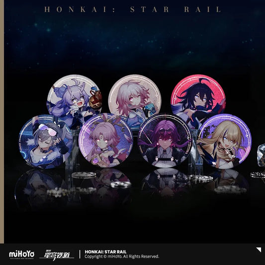 Honkai: Star Rail Invitation From The Stellar Series Tinplate Badge