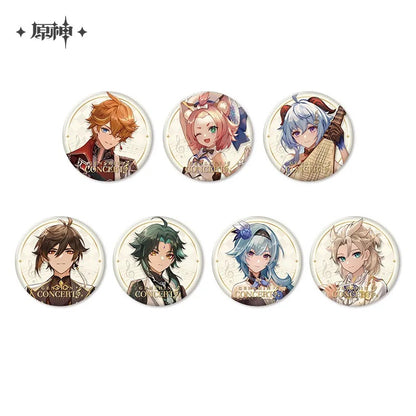 Genshin Impact Concert 2023 Series Character Badge