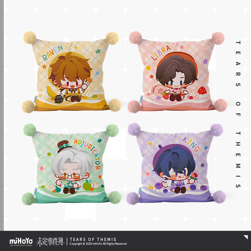 Tears of Themis Sweet Party Series Chibi Hairball Pillow