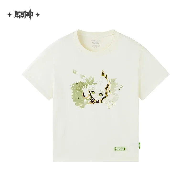 Genshin Impact Nahida Theme Impression T-shirt