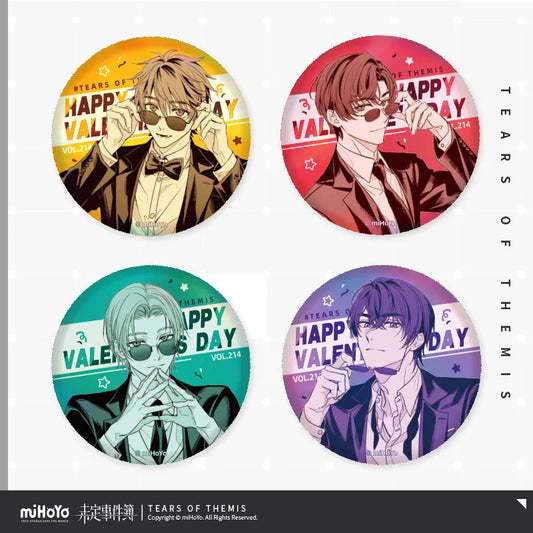 Happy Valentine's Day 2023 Series Tinplate Badge