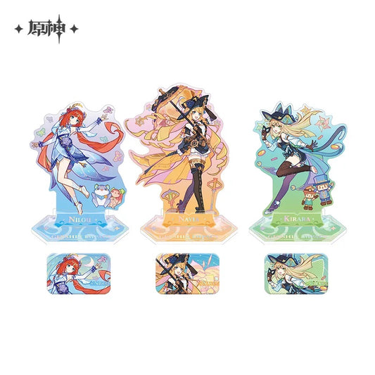 Genshin Impact Summertide Scales and Tales Series Badge & Standee