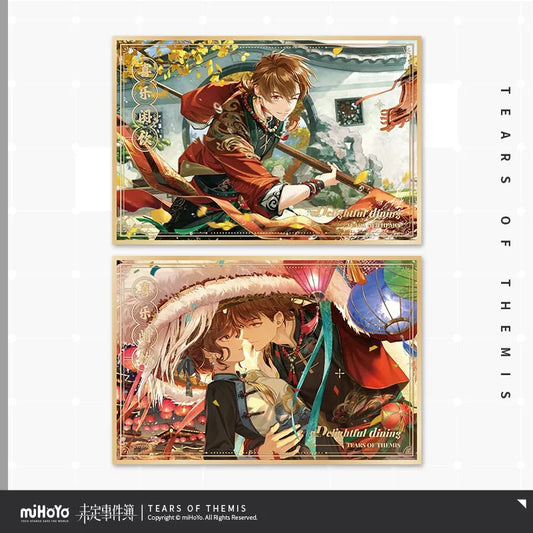 Delightful Dining Series Acrylic Shikishi Cardboard