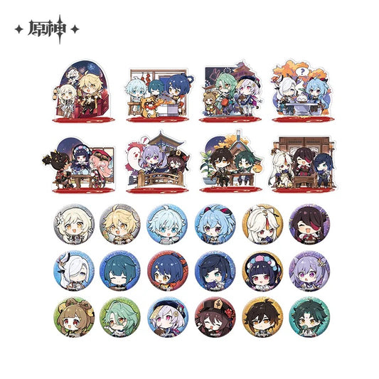 Genshin Impact The Exquisite Night Chimes Series Chibi Character Peripherals