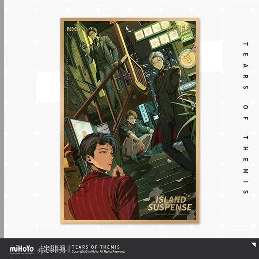 Island Suspense Series Acrylic Shikishi Cardboard