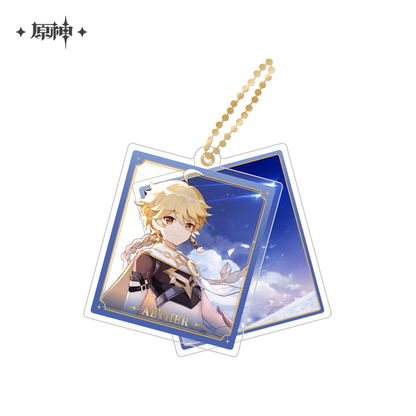 Genshin Impact Event Artwork Series Acrylic Pendant