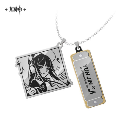 Genshin Impact Genshin Concert 2022 Series Mini Harmonica Necklace