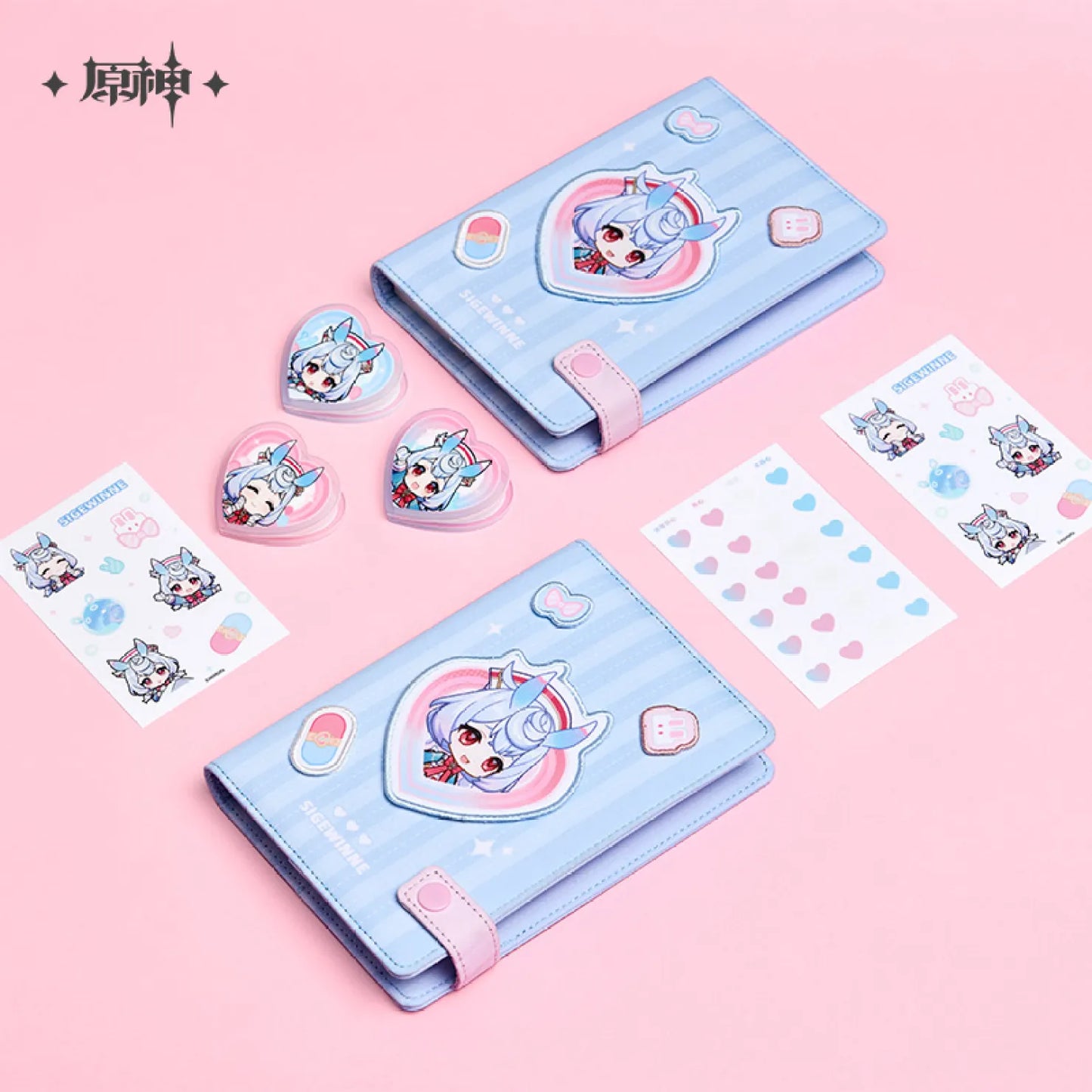 Sigewinne Daily Thoughts Notebook Acrylic Clip