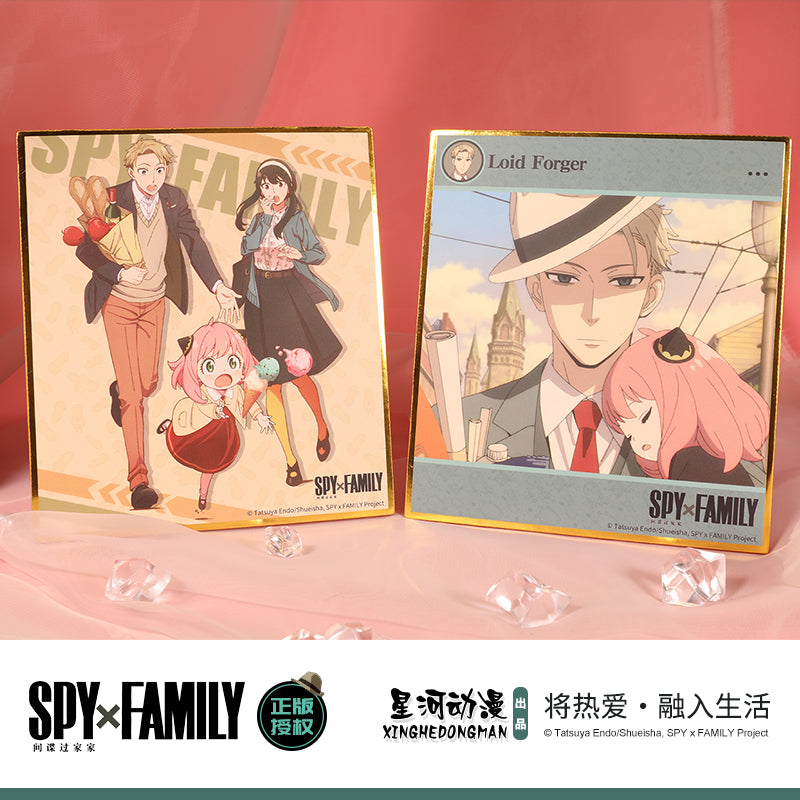 Spy × Family Shikishi Card Board