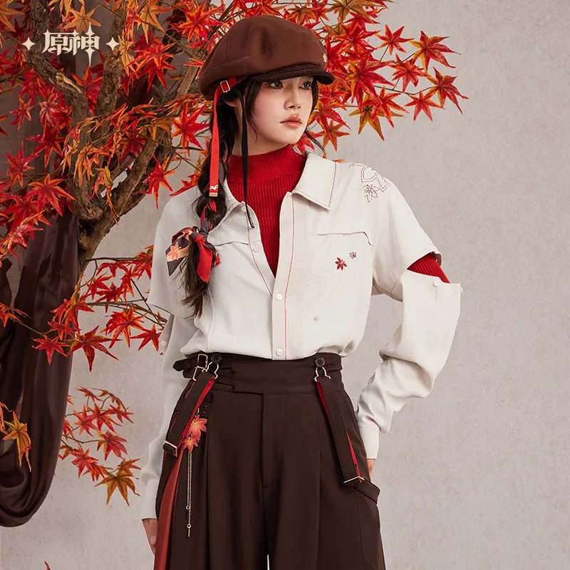 Genshin Impact Kaedehara Kazuha Theme Impression Series Long-sleeved Shirt