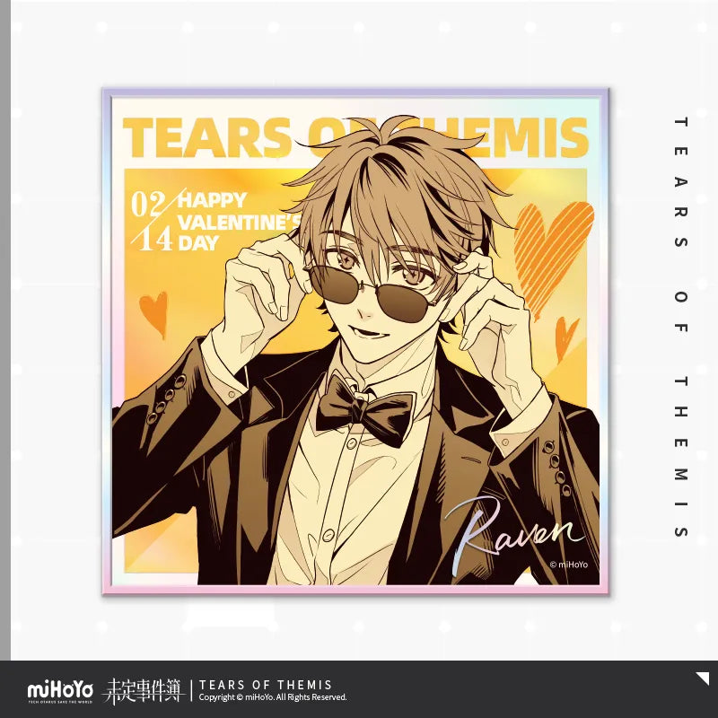 Tears of Themis Happy Valentine's Day Series Decorative Card Board