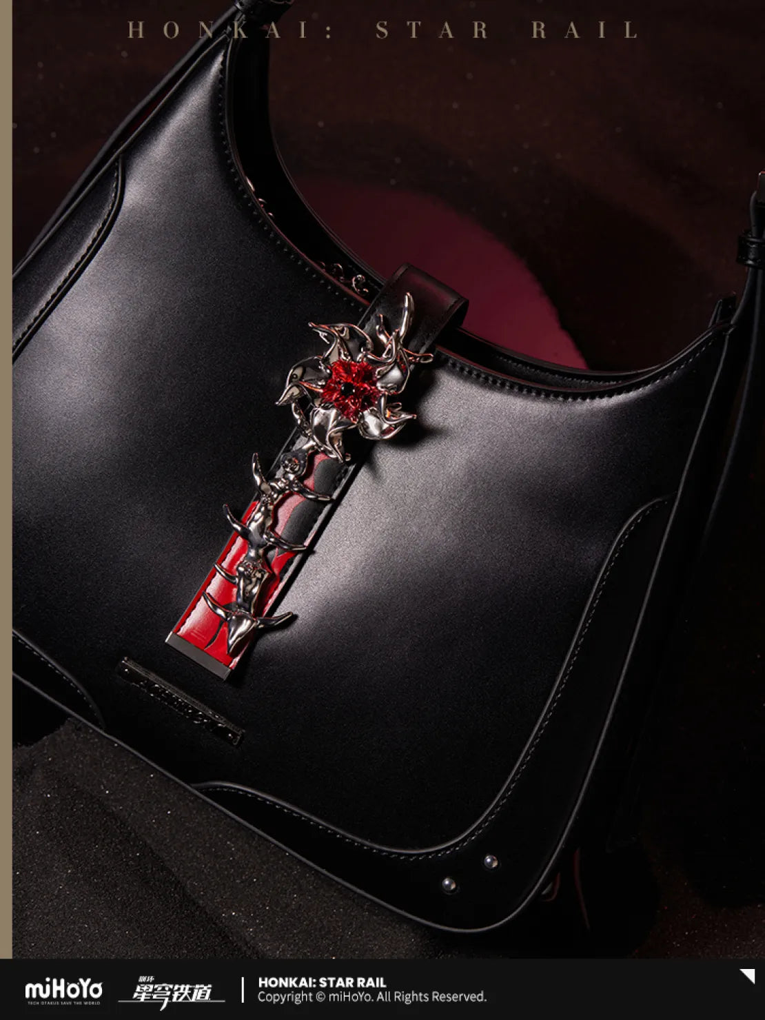 Acheron Theme Impression Series Saddle Bag
