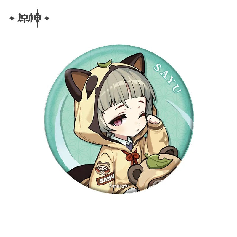 Court of Outing Chibi Character Series Badge / Keychain