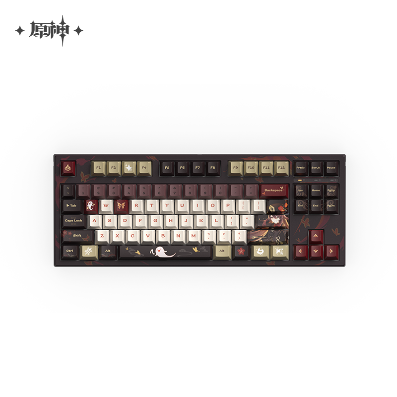 Genshin Impact Hutao Fragrance in Thaw Ver. Mechanical Keyboard