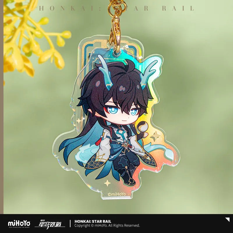Honkai: Star Rail Express Travel Series Chibi Acrylic Keychain