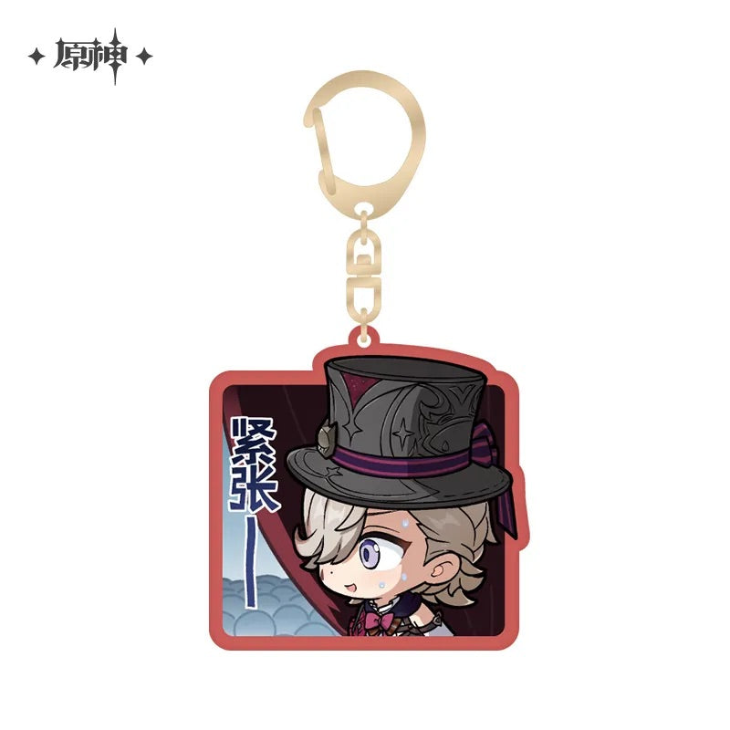 Genshin Impact Chibi Character Series Acrylic Keychain Court of Fontaine