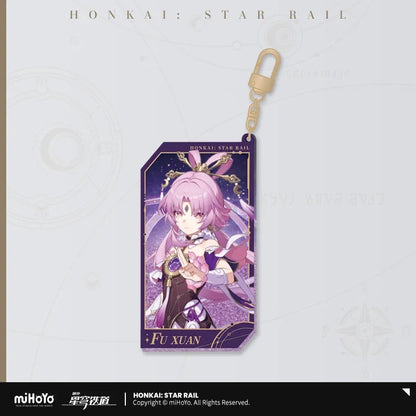 Invitation From The Stellar Series Quicksand Acrylic Keychain