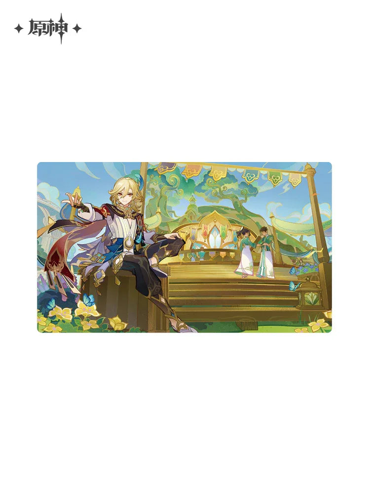 Floating World Under the Moonlight Series Raster Postcard Set Genshin Impact Set ACG Go Anime www.acg-go.com Art Decor, Postcard