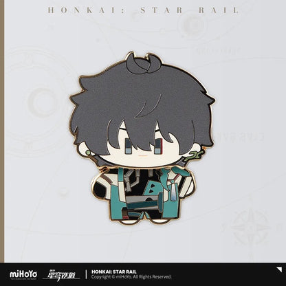 Honkai: Star Rail Chibi Doll Series Tinplate Badge