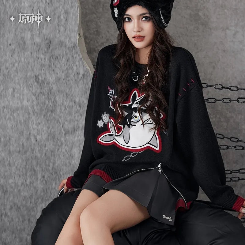 Genshin Impact Wriothesley Theme Impression Series Knitted Sweater