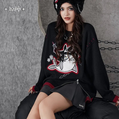 Genshin Impact Wriothesley Theme Impression Series Knitted Sweater