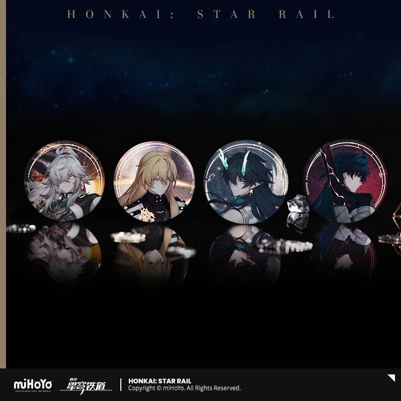 Honkai: Star Rail Invitation From The Stellar Series Tinplate Badge