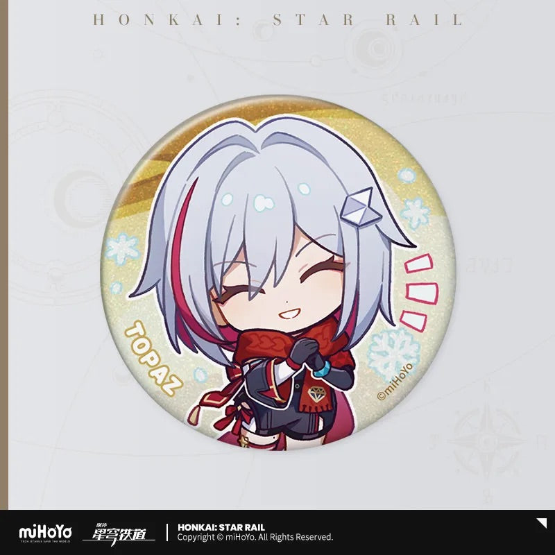 Honkai: Star Rail Happy New Year Series Tinplate Badge