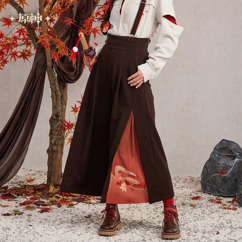 Genshin Impact Kaedehara Kazuha Theme Impression Series Wide-leg Overalls