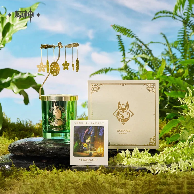 Genshin Impact Tighnari Impression Revolving Lantern Scented Candle Set