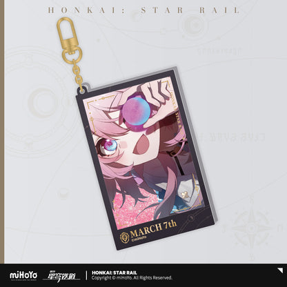 Honkai: Star Rail Departure Countdown Series Glitter Quicksand Acrylic Pendant