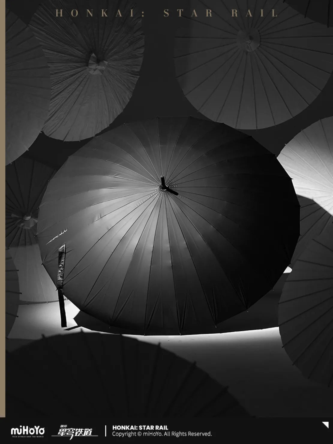 Acheron Theme Impression Series Long Handle Umbrella