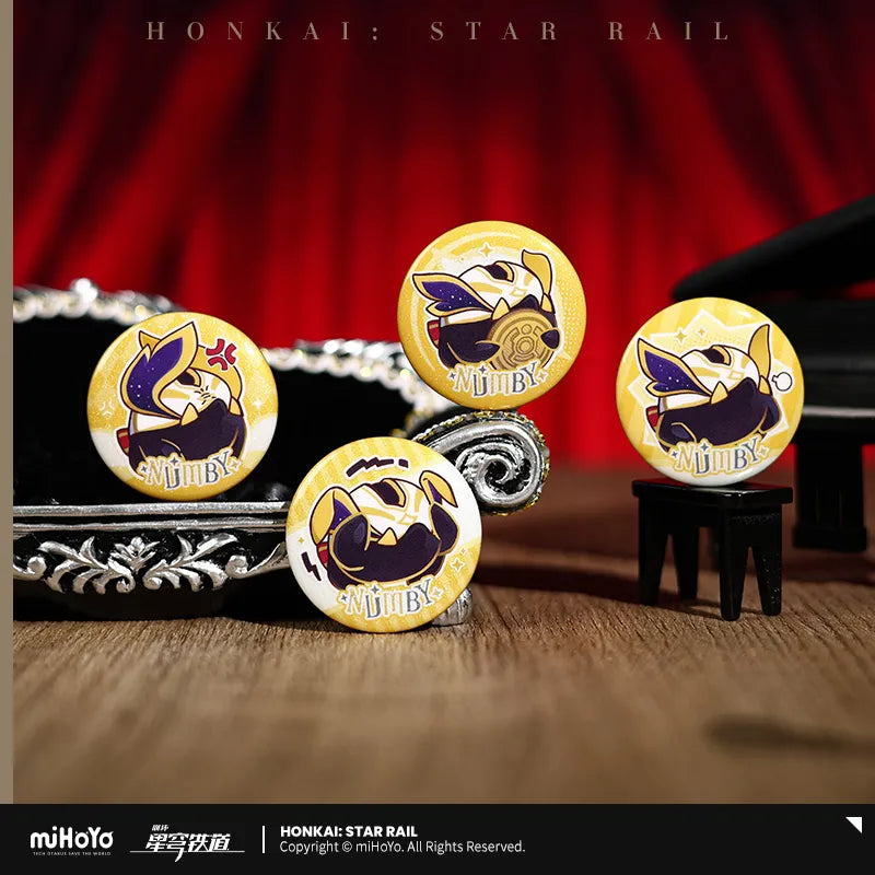 Owlbert's Reception Room Series Mini Tinplate Badge Set
