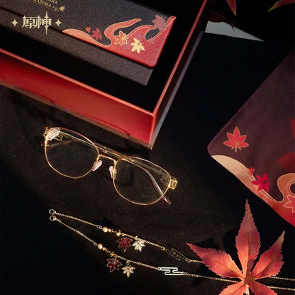 Genshin Impact Kaedehara Kazuha Theme Impression Series Glasses Gift Box