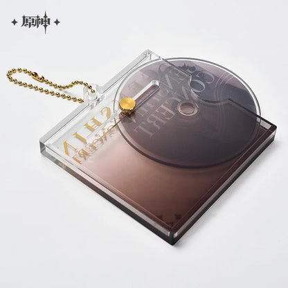 Genshin Impact Concert 2023 Series Character CD Style Keychain