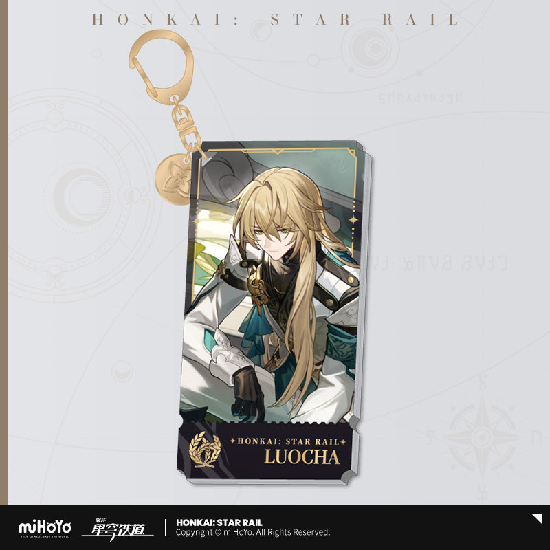 Honkai: Star Rail The Abundance Character Warp Artwork Acrylic Keychain