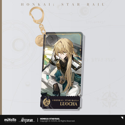 The Abundance Character Warp Artwork Acrylic Keychain
