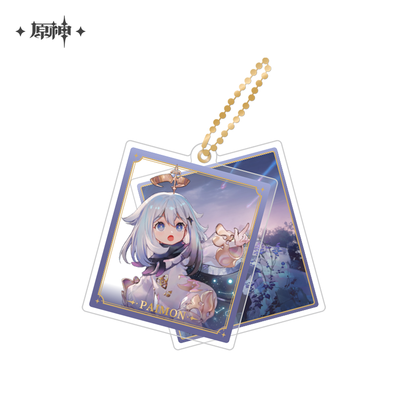 Genshin Impact Event Artwork Series Acrylic Pendant