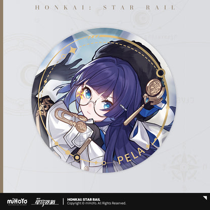 Honkai: Star Rail The Nihility Character Warp Artwork Tinplate Badge