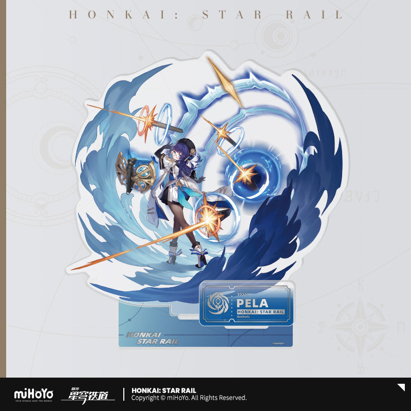 Honkai: Star Rail The Nihility Character Warp Artwork Acrylic Standee