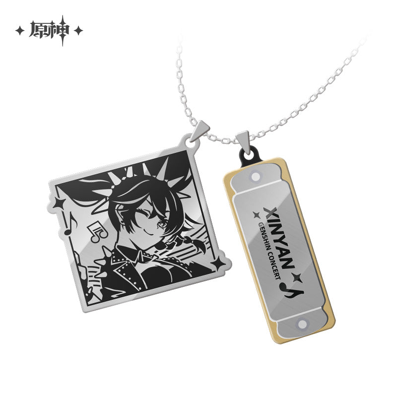 Genshin Impact Genshin Concert 2022 Series Mini Harmonica Necklace