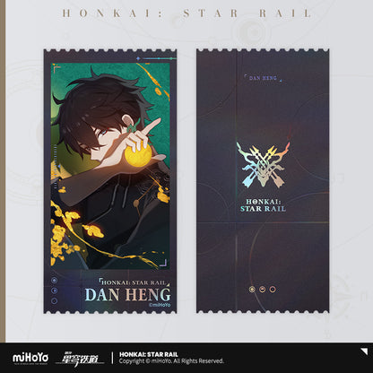 Honkai: Star Rail Departure Countdown Series Laser Commemorative Ticket Set