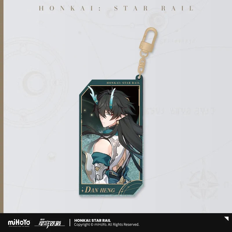 Honkai: Star Rail Invitation From The Stellar Series Quicksand Acrylic Keychain