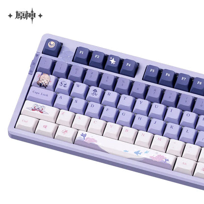 Genshin Impact Sangonomiya Kokomi Pearl Mechanical Keyboard