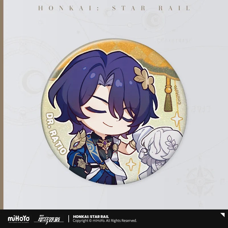 Honkai: Star Rail Happy New Year Series Tinplate Badge