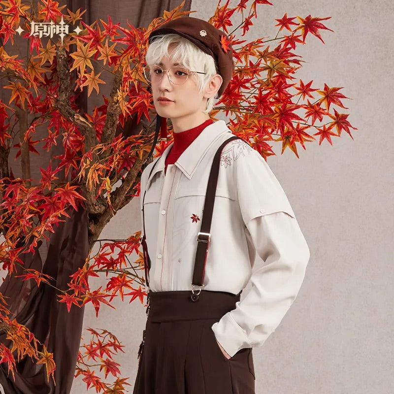 Genshin Impact Kaedehara Kazuha Theme Impression Series Long-sleeved Shirt